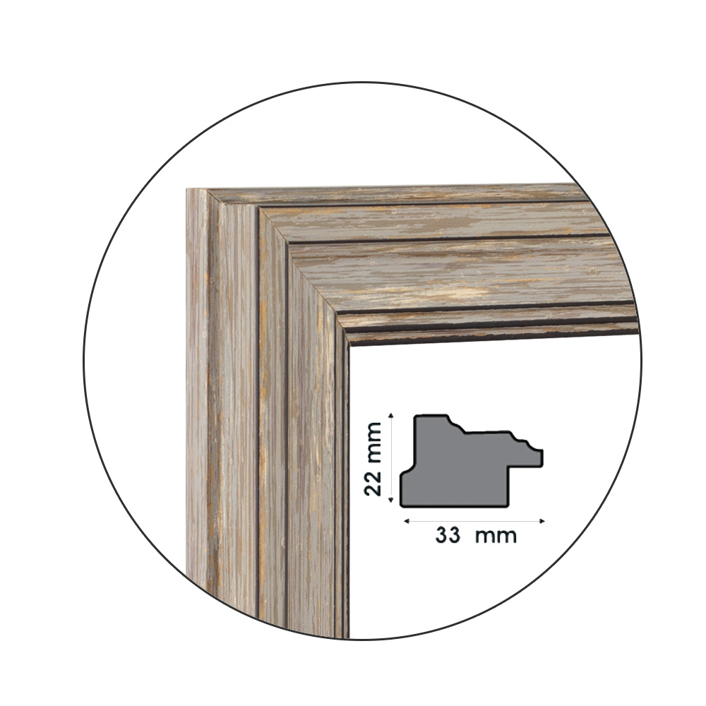 Ramă pentru puzzle "Streaks" - până la 1000 piese / Mată